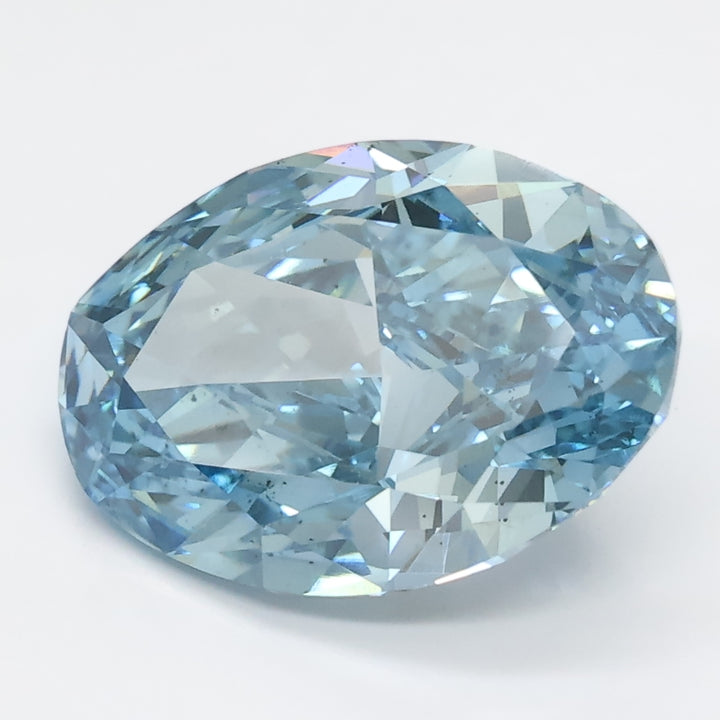 DovEggs 3.540ct Oval F.V.Blue VS2-LAB GROWN DIAMOND-LGS411177