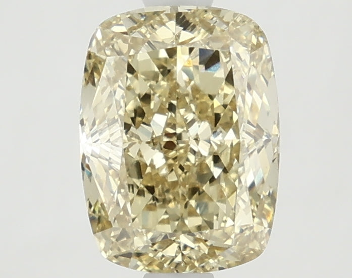 DovEggs 2.100ct Cushion F.I.Yellow VS1-LAB GROWN DIAMOND-LKJ12A68