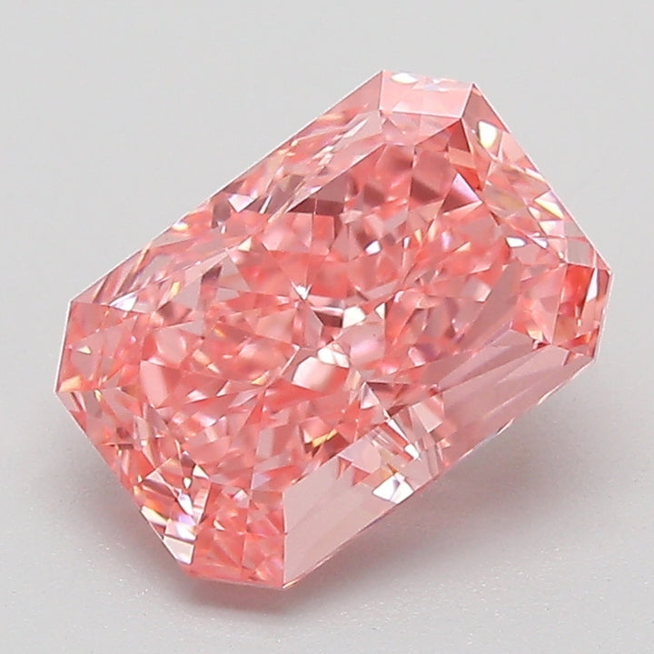 DovEggs 2.13ct radiant fancy vivid pink VVS2-LAB GROWN DIAMOND-EVD825629824