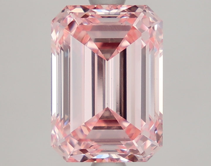 DovEggs 3.020ct Emerald F.I.Pink VS1-LAB GROWN DIAMOND-LFD25A12