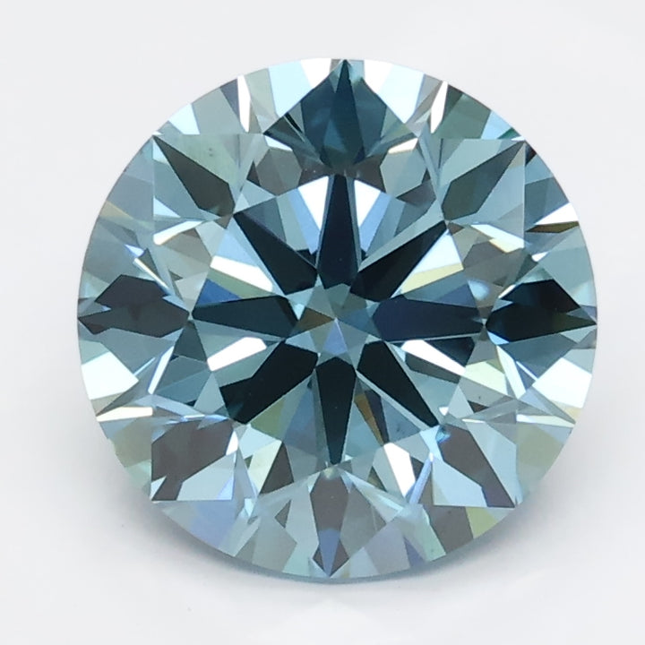 DovEggs 2.420ct Round Blue VS2-LAB GROWN DIAMOND-LGS411199