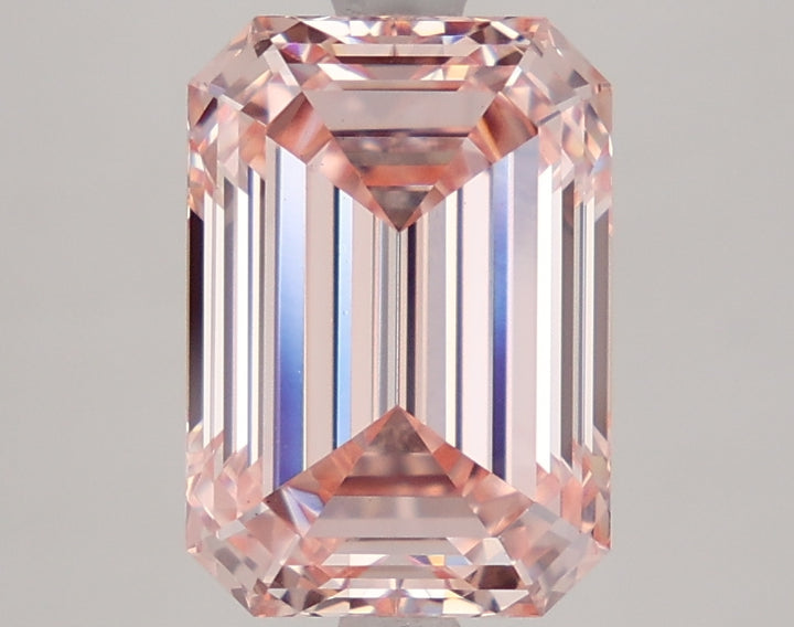 DovEggs 3.730ct Emerald F.I.Pink VS1-LAB GROWN DIAMOND-LFE90A7