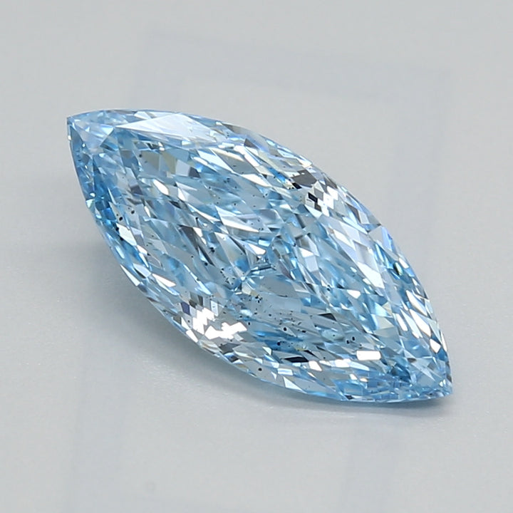 DovEggs 1.080ct Marquise F.V.Blue SI1-LAB GROWN DIAMOND-LEF43A16