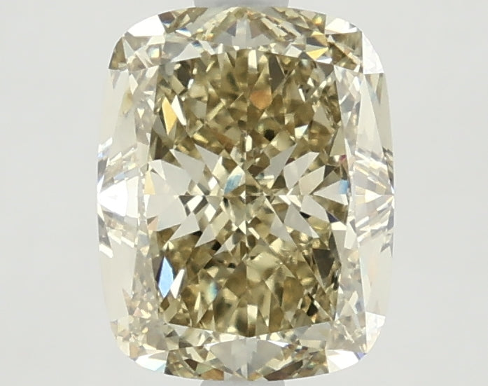 DovEggs 2.560ct Cushion F.L.Yellow VVS2-LAB GROWN DIAMOND-LKJ12A78