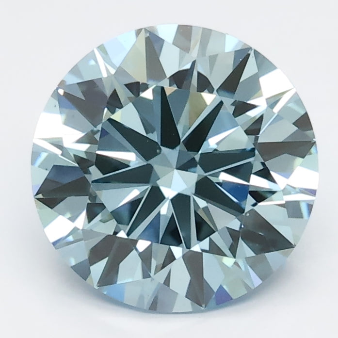 DovEggs 2.000ct Round Blue VS1-LAB GROWN DIAMOND-LGS410521