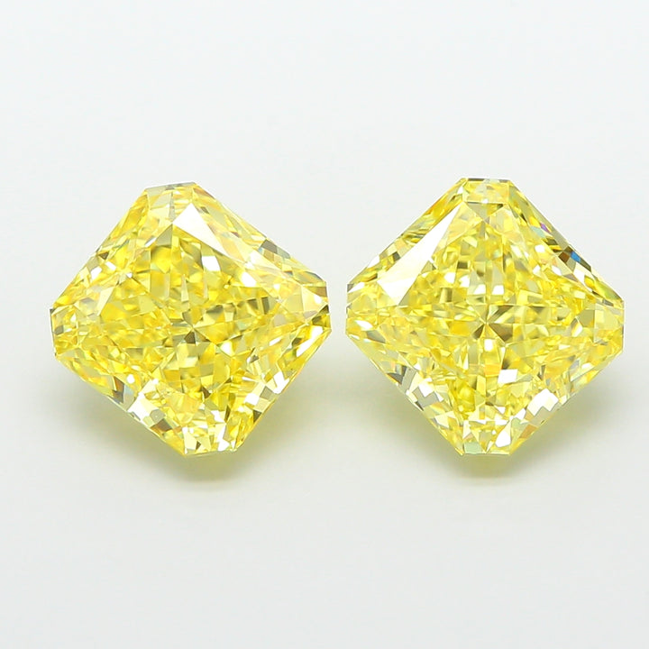 DovEggs 2.50ct radiant fancy vivid yellow VS1-LAB GROWN DIAMOND-K27177