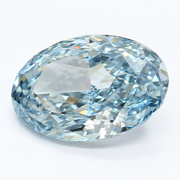 DovEggs 5.430ct Oval F.V.Blue VS1-LAB GROWN DIAMOND-LHG30KT1