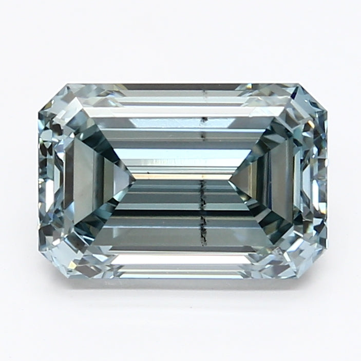 DovEggs 2.170ct Emerald F.I.Blue VS2-LAB GROWN DIAMOND-LEP147B3