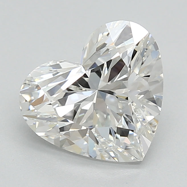 DovEggs 1.510ct Heart F VS1-LAB GROWN DIAMOND-LRF287B30