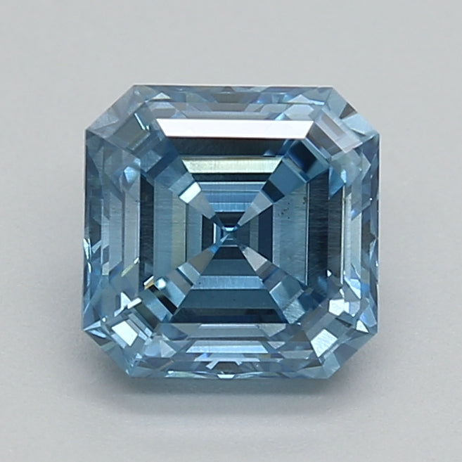 DovEggs 1.020ct Asscher F.V.Blue SI1-LAB GROWN DIAMOND-LRF169A23