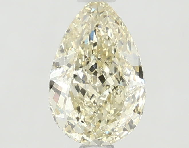 DovEggs 1.090ct Pear F.Yellow VS1-LAB GROWN DIAMOND-LKF06A56