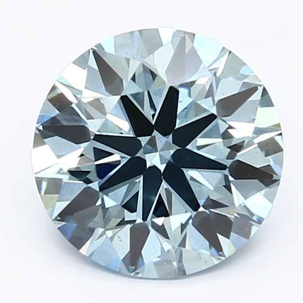 DovEggs 2.020ct Round F.V.Blue VS2-LAB GROWN DIAMOND-LET94F3