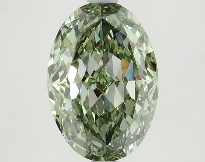 DovEggs 3.010ct Oval F.V.Green VS1-LAB GROWN DIAMOND-LEG23A22