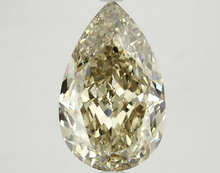 DovEggs 4.170ct Pear F.V.Yellow VS1-LAB GROWN DIAMOND-LKF05A23