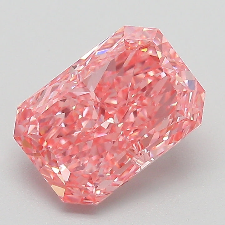DovEggs 2.12ct radiant fancy vivid pink VVS2-LAB GROWN DIAMOND-EVD818654873