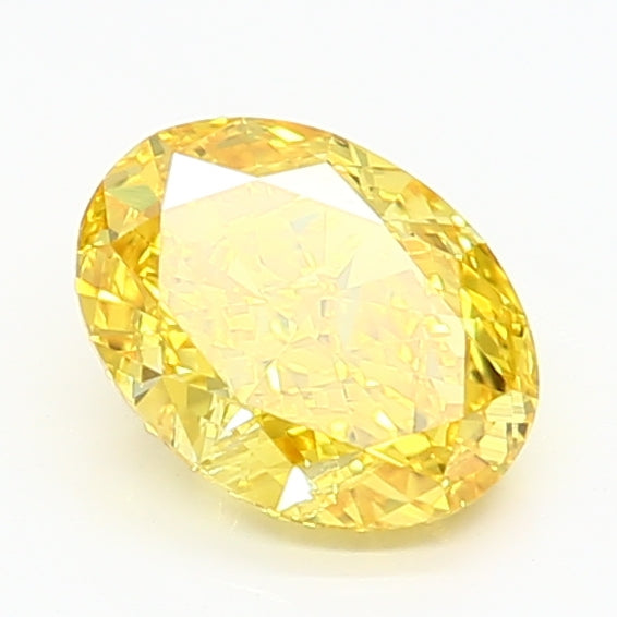 DovEggs 1.410ct Oval F.V.Yellow VS1-LAB GROWN DIAMOND-LSF01H1