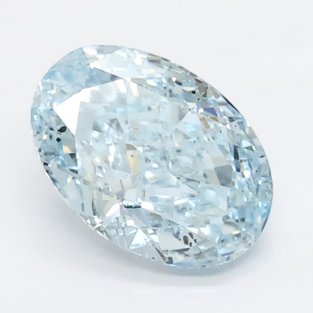 DovEggs 1.000ct Oval F.V.Blue SI1-LAB GROWN DIAMOND-LGS411179