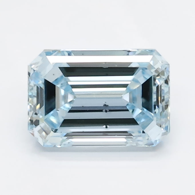 DovEggs 1.030ct Emerald F.Blue SI1-LAB GROWN DIAMOND-LGS411169