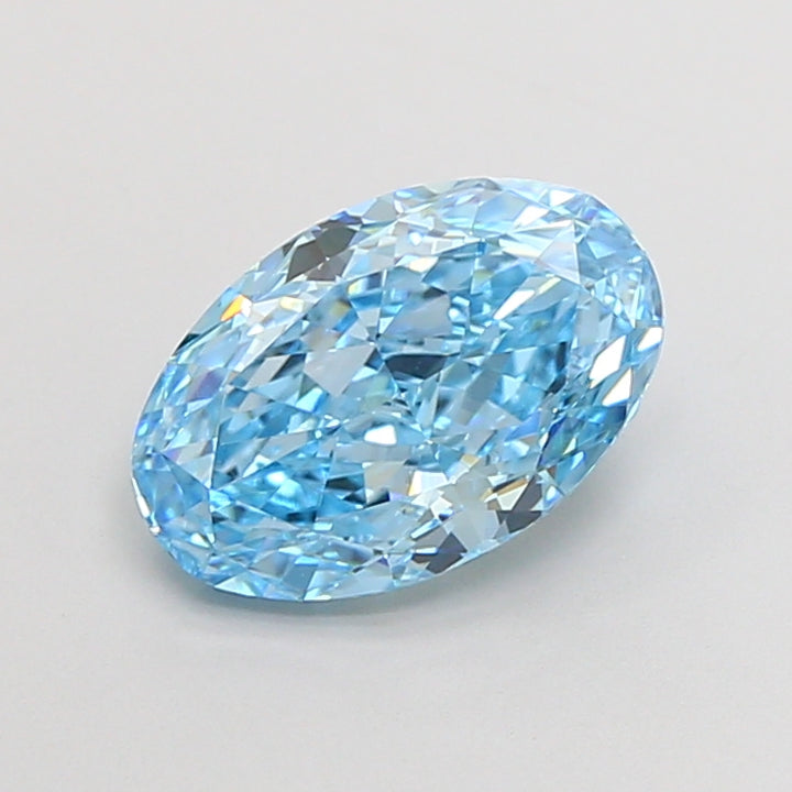 DovEggs 2.05ct oval fancy vivid blue VVS2-LAB GROWN DIAMOND-EVD828622693