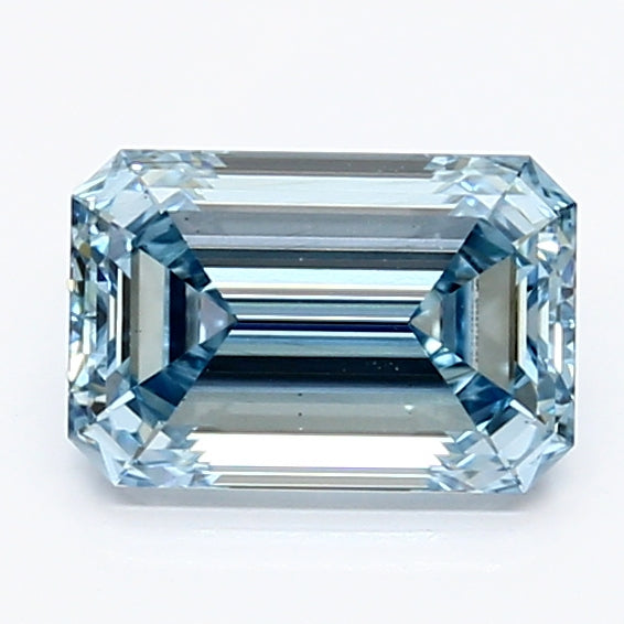 DovEggs 1.130ct Emerald F.I.Blue VS1-LAB GROWN DIAMOND-LET102E22