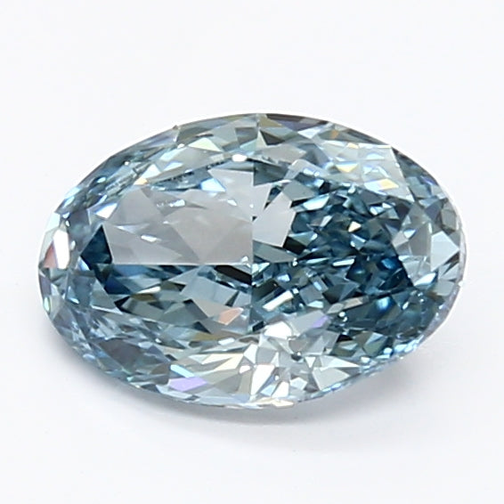 DovEggs 0.950ct Oval F.V.Blue VVS2-LAB GROWN DIAMOND-LGS301662