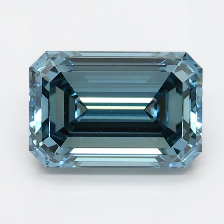 DovEggs 1.710ct Emerald F.V.Blue VVS2-LAB GROWN DIAMOND-LGS410473