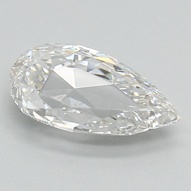 DovEggs 0.930ct Pear Rose Cut E VVS2-LAB GROWN DIAMOND-LFE105L5