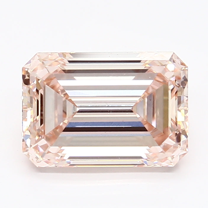 DovEggs 2.180ct Emerald F.Pink VVS2-LAB GROWN DIAMOND-LGS305298