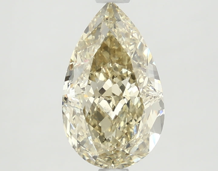DovEggs 2.140ct Pear F.Yellow VVS2-LAB GROWN DIAMOND-LKJ11A46