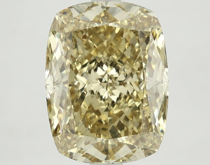 DovEggs 4.820ct Cushion F.V.Yellow VS1-LAB GROWN DIAMOND-LKJ05A11
