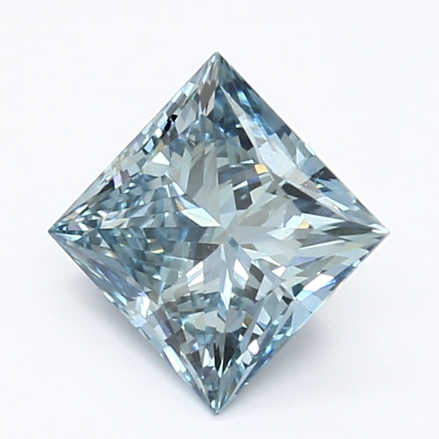 DovEggs 1.200ct Princess F.V.Blue VS1-LAB GROWN DIAMOND-LET111E9