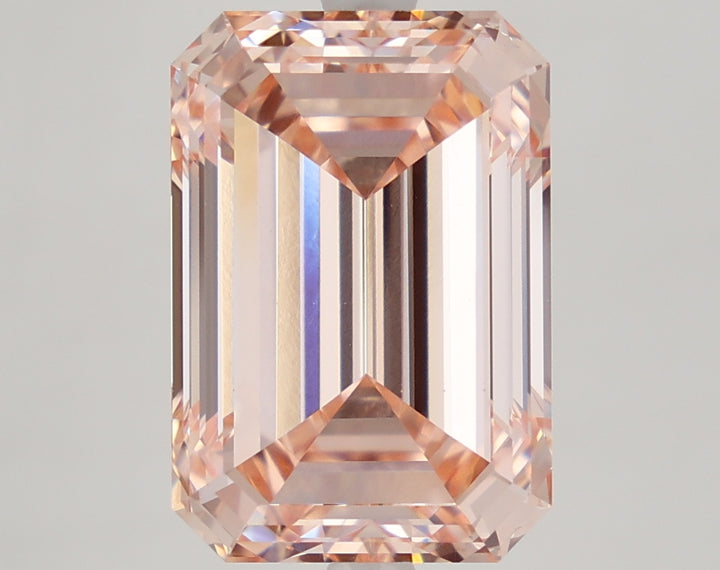 DovEggs 7.040ct Emerald F.I.Pink VS1-LAB GROWN DIAMOND-LFE87A6