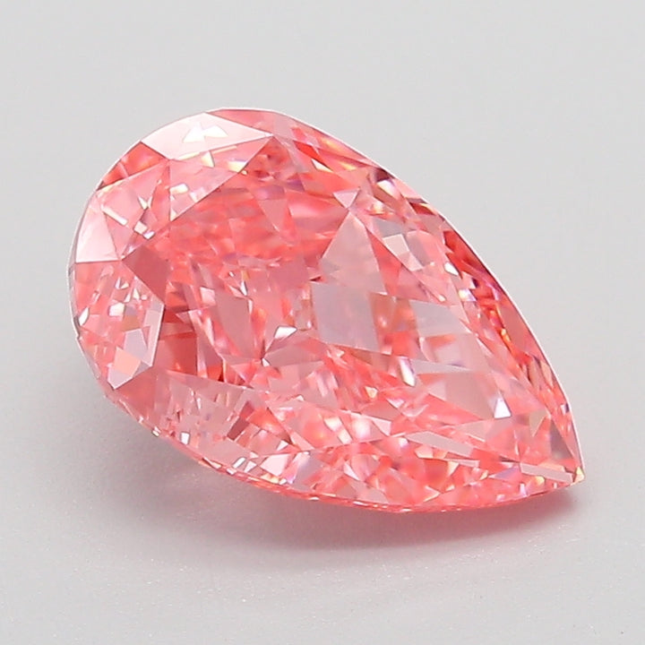 DovEggs 2.17ct pear fancy vivid pink VVS2-LAB GROWN DIAMOND-EVD818656973