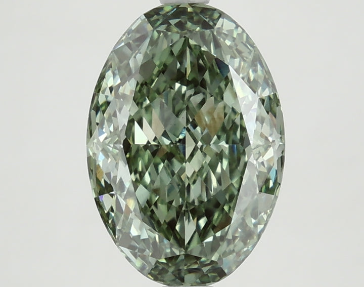 DovEggs 3.500ct Oval F.V.Green VVS2-LAB GROWN DIAMOND-LFE101A39