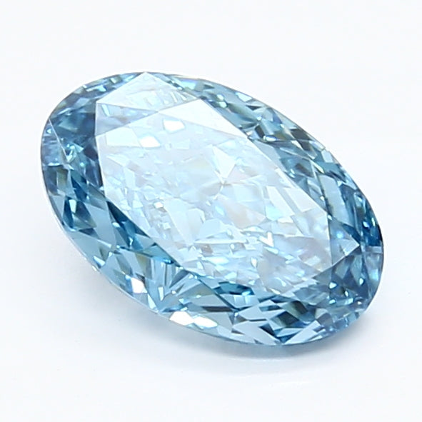 DovEggs 1.480ct Oval F.V.Blue VVS2-LAB GROWN DIAMOND-LEK28K13