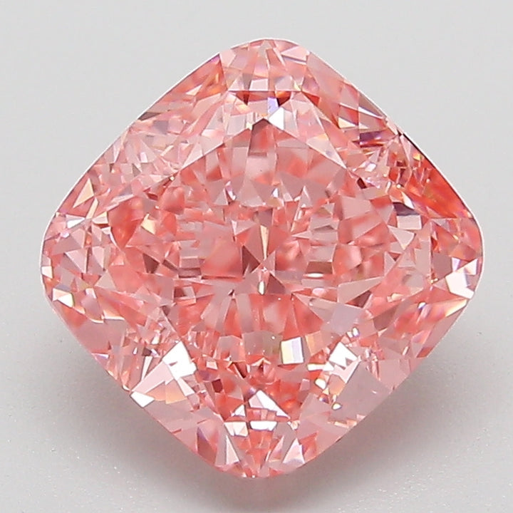 DovEggs 3.07ct cushion fancy vivid pink VVS2-LAB GROWN DIAMOND-EVD829619102