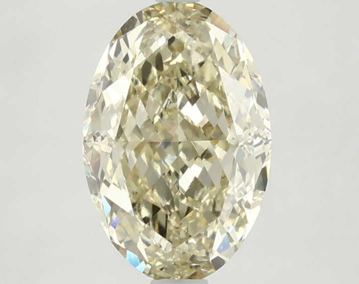 DovEggs 3.640ct Oval F.Yellow VVS2-LAB GROWN DIAMOND-LKF04A16