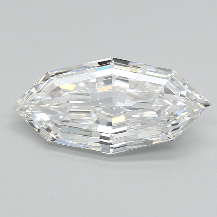 DovEggs 2.100ct LONG STEP CUT MARQUISE E VVS2-LAB GROWN DIAMOND-LFJ06A103