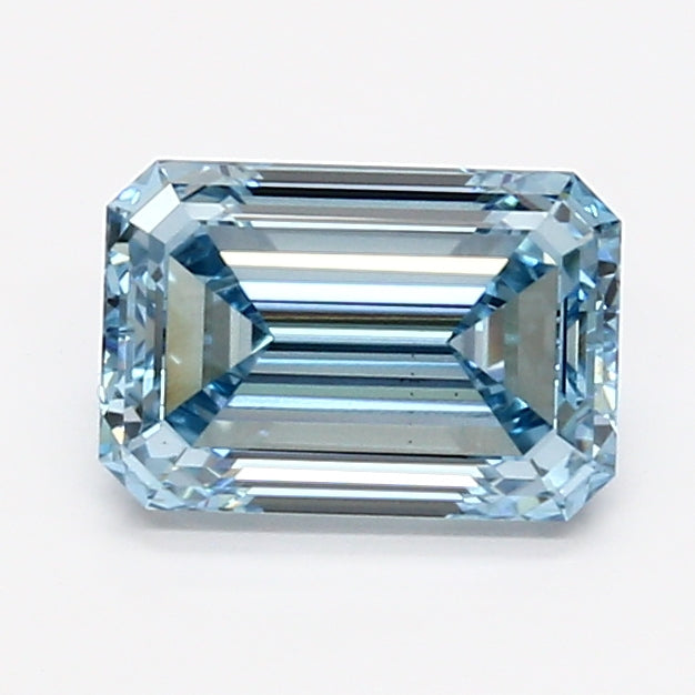 DovEggs 1.630ct Emerald F.I.Blue VS2-LAB GROWN DIAMOND-LHG31E7