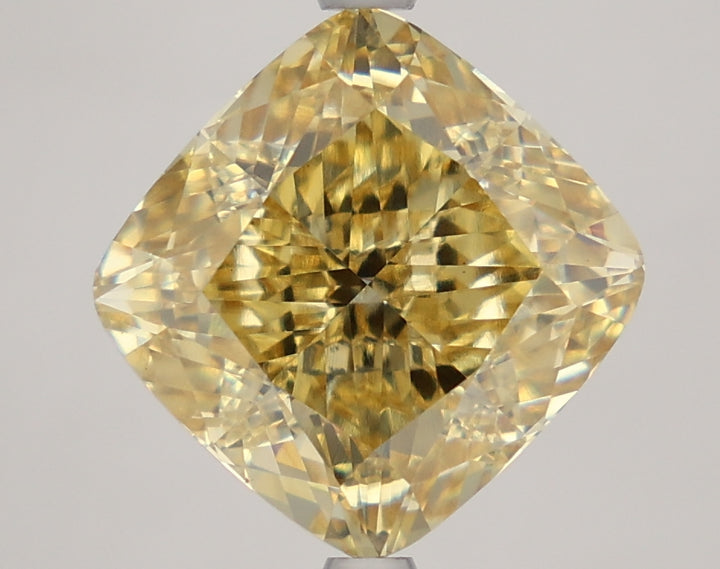 DovEggs 5.550ct Cushion F.I.Yellow VS1-LAB GROWN DIAMOND-LKJ05A39
