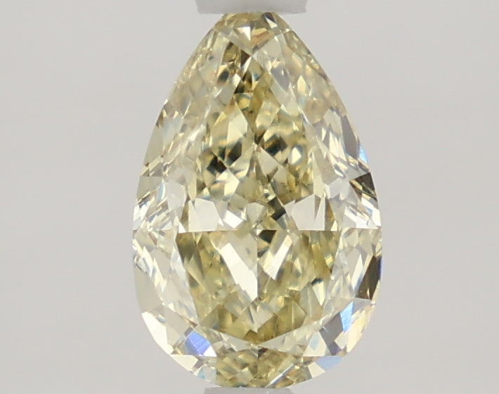 DovEggs 1.240ct Pear F.Yellow VS1-LAB GROWN DIAMOND-LKJ04A17
