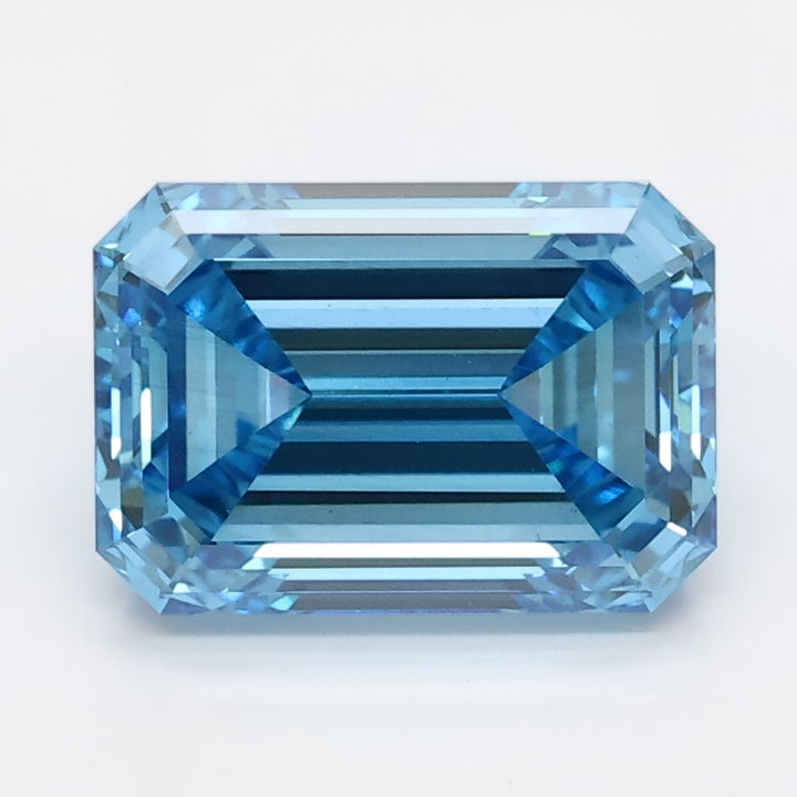 DovEggs 2.160ct Emerald F.V.Blue VS2-LAB GROWN DIAMOND-LGS410504