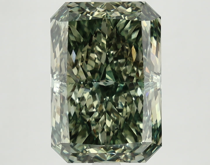 DovEggs 5.110ct Radiant F.Yell. Green VS2-LAB GROWN DIAMOND-LKJ06A5