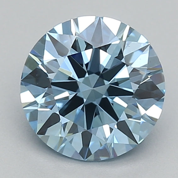DovEggs 0.910ct Round F.V.Blue VS1-LAB GROWN DIAMOND-LEF134A174
