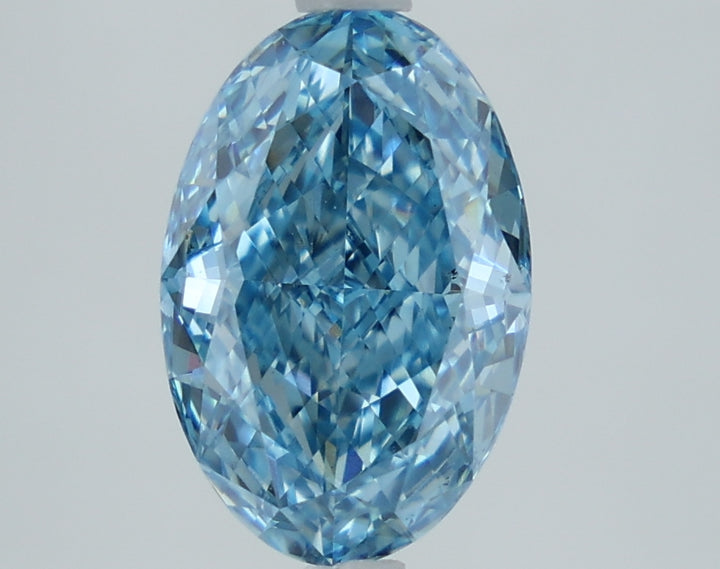 DovEggs 2.510ct Oval F.V.Blue SI1-LAB GROWN DIAMOND-LHC22A14