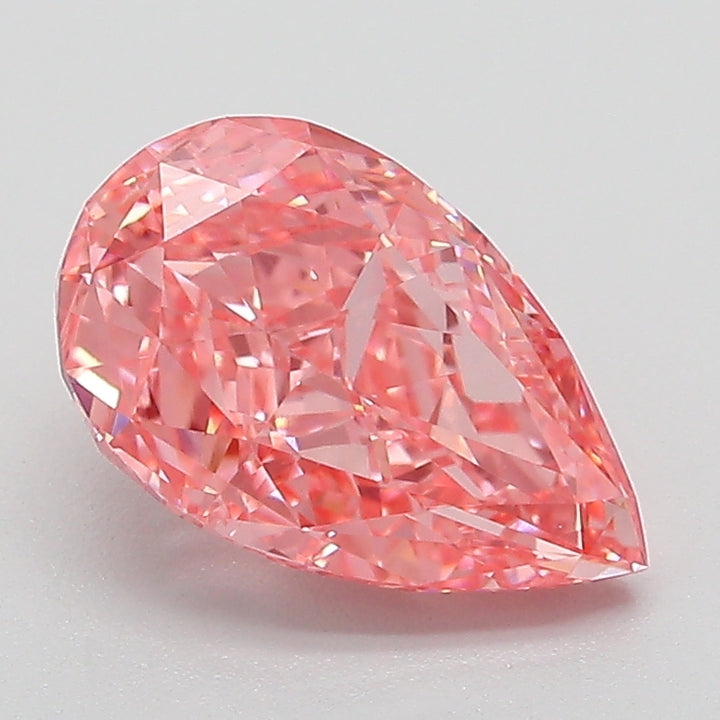 DovEggs 2.02ct pear fancy vivid pink VVS2-LAB GROWN DIAMOND-EVD821610907