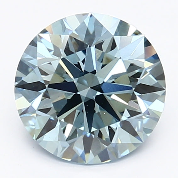 DovEggs 1.680ct Round F.V.Blue VS1-LAB GROWN DIAMOND-LHG33E3