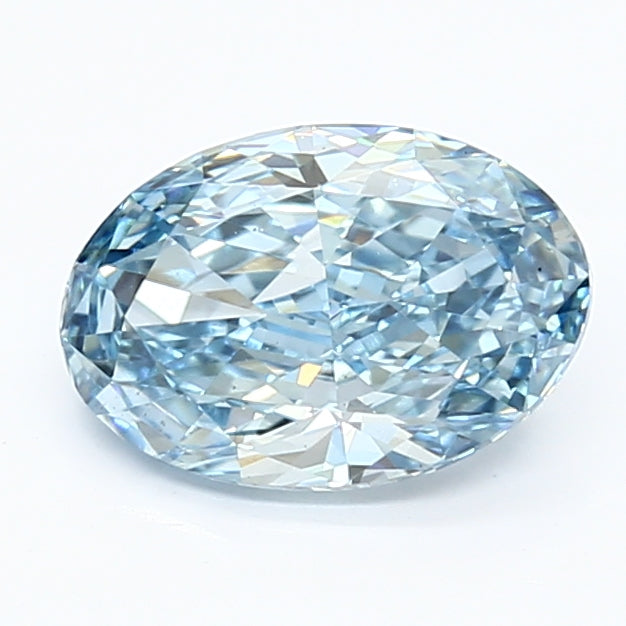 DovEggs 1.650ct Oval F.V.Blue VS1-LAB GROWN DIAMOND-LHG37I3