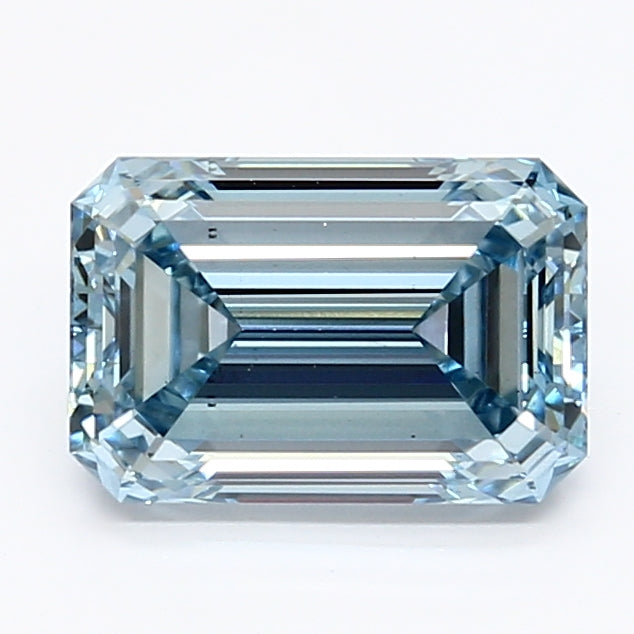 DovEggs 1.620ct Emerald F.I.Blue VS2-LAB GROWN DIAMOND-LET97B221