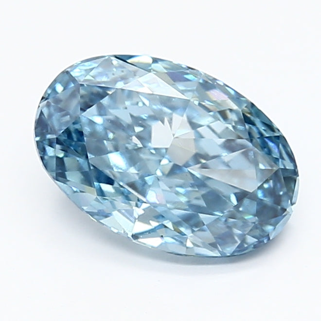 DovEggs 1.920ct Oval F.V.Blue VS1-LAB GROWN DIAMOND-LET134E4